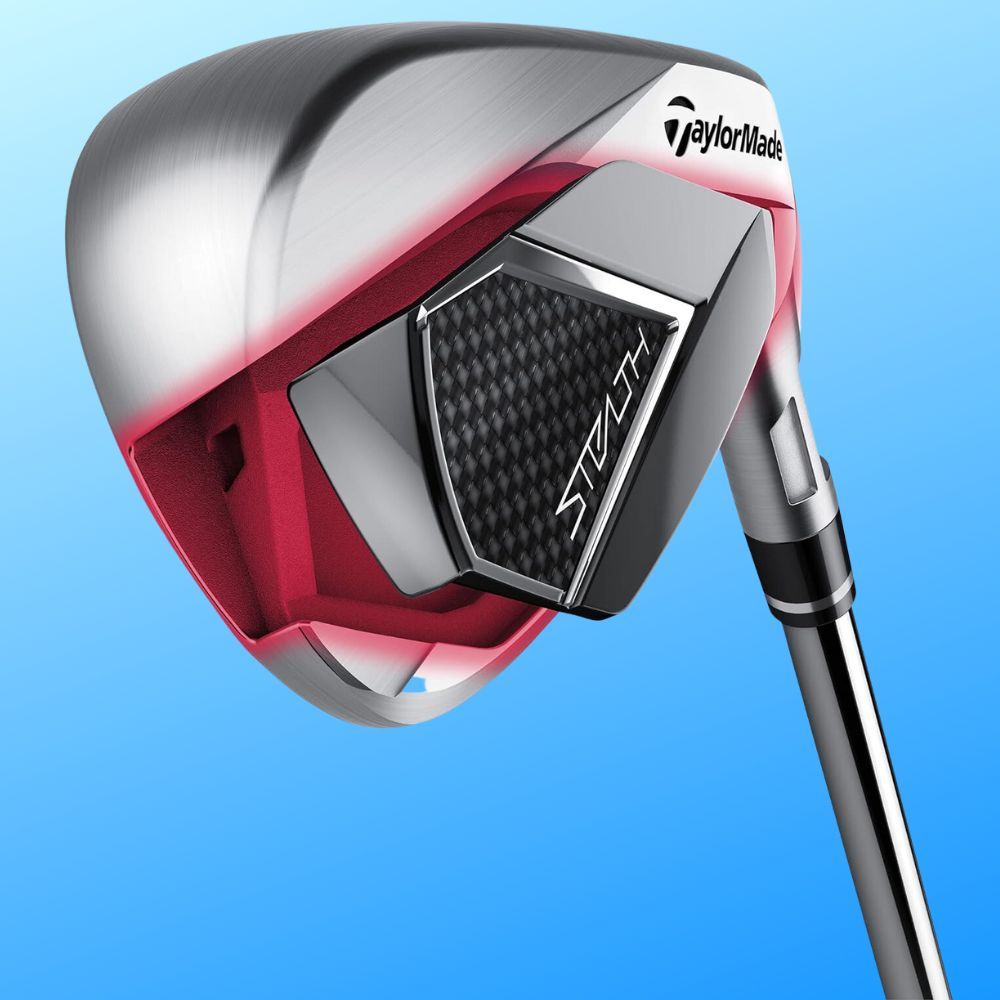 Golfer hitting TaylorMade Stealth 2 Driver