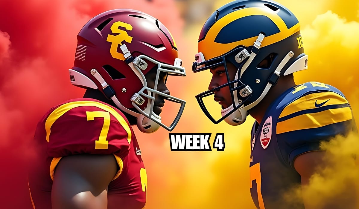 NCAA FOOTBALL Week 4 (USC vs MICHIGAN) & More!